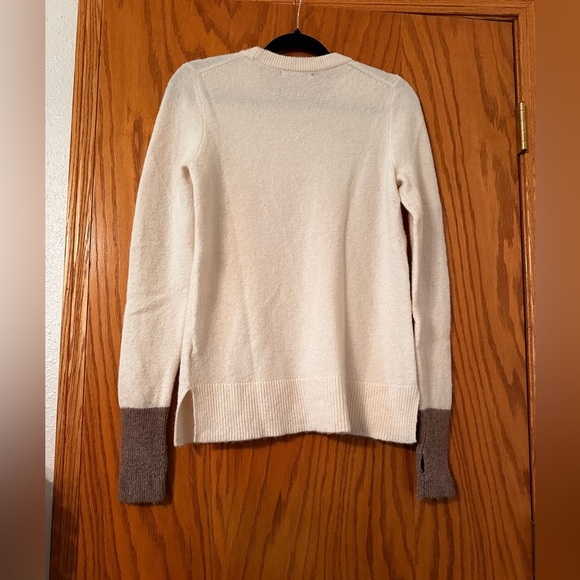 Madewell Wool Blend Colorblock Sweater - Size M - Picture 2 of 8